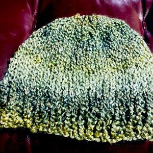 Hand crochet unisex beanie
